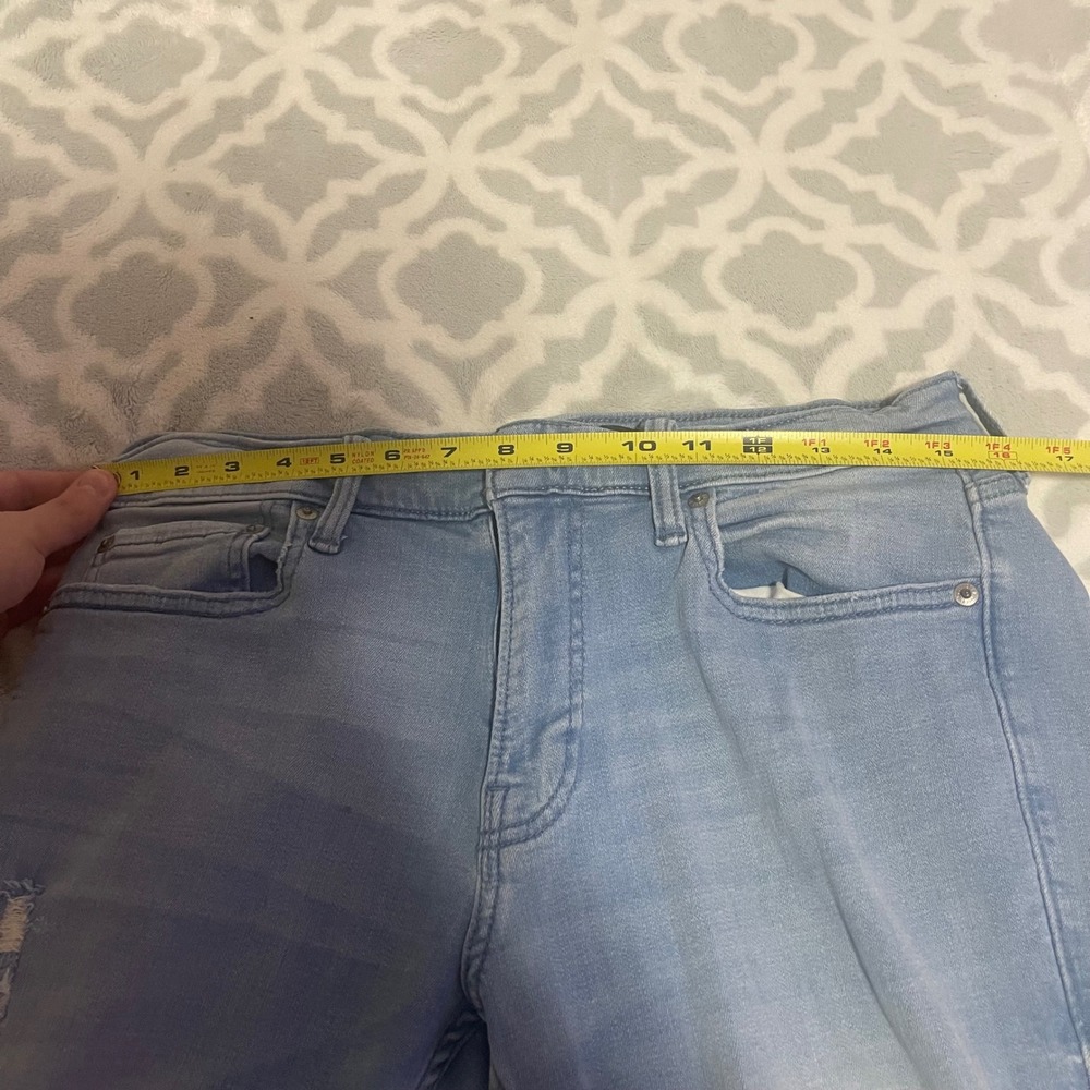 Hollister California Advanced Stretch Skinny Jeans‎ Men Distressed Light Wash - Picture 5 of 10